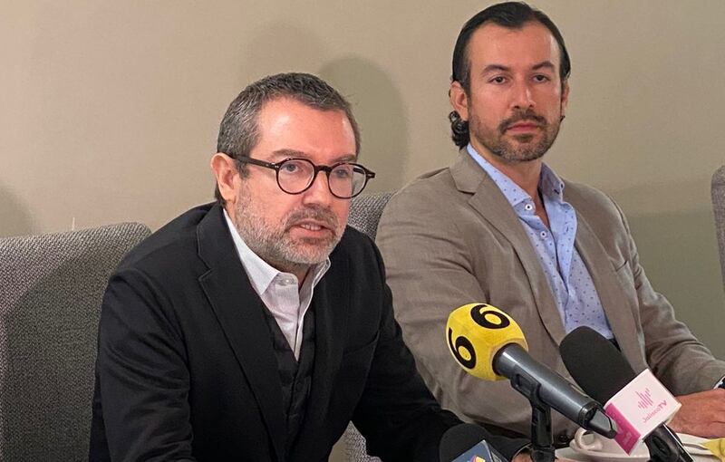 La inmobiliaria ofreció una rueda de prensa para informar de las acciones para recuperar las inversiones.