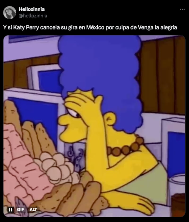 Memes de Katy Perry en 'Venga la Alegría'