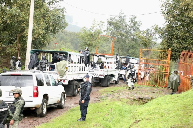 Miembros de Pueblo Unido detenidos en Michoacán