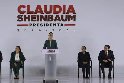 Sheinbaum suma a García Harfuch, Ariadna Montiel, Rosa Icela y Mario Delgado a su gabinete