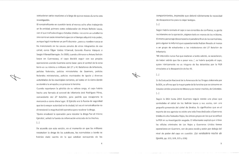 Carta de AMLO a madres y padres de Normalistas de Ayotzinapa