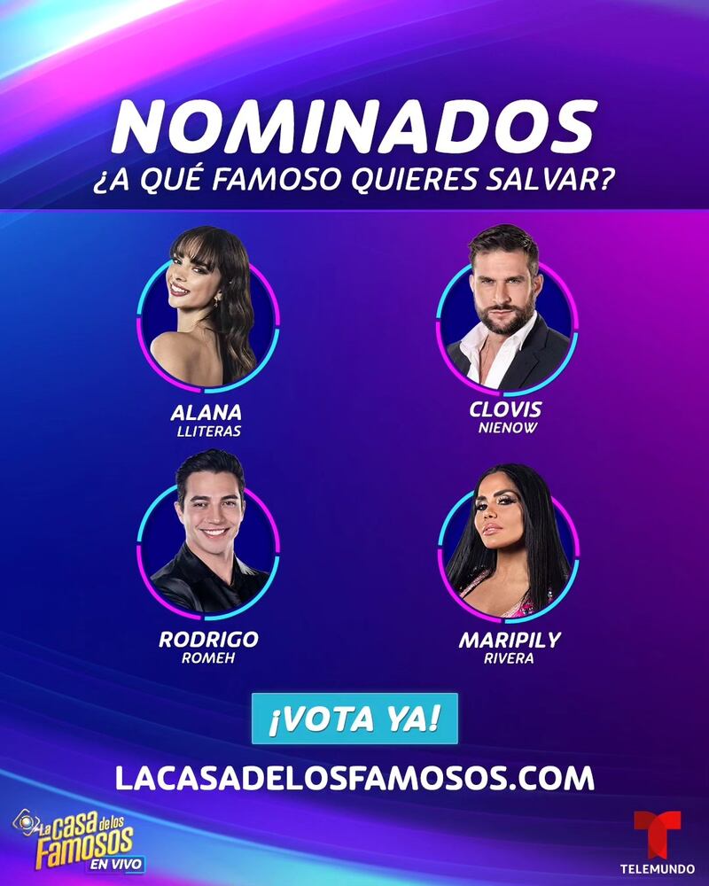 Nominados de la semana 13 de LCDLF 4.