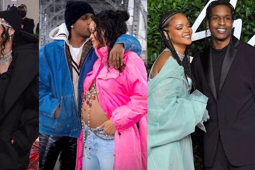 Rihanna aparece por primera vez con su hijo y A$AP Rocky en portada editorial