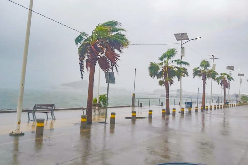 Tormenta tropical Ileana en Ahome