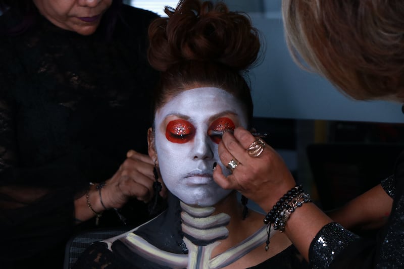 La Catrina maquillaje