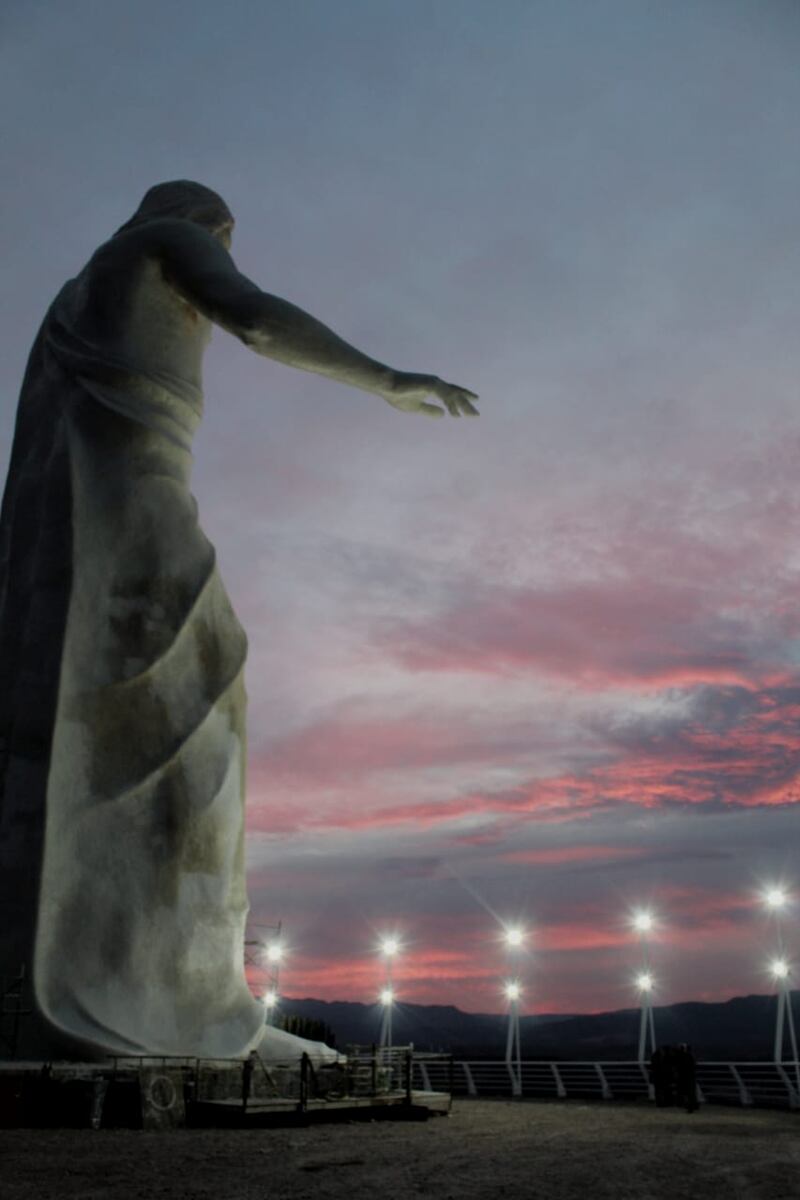 Cristo de la Paz inauguran escultura de 31 metros en Zacatecas