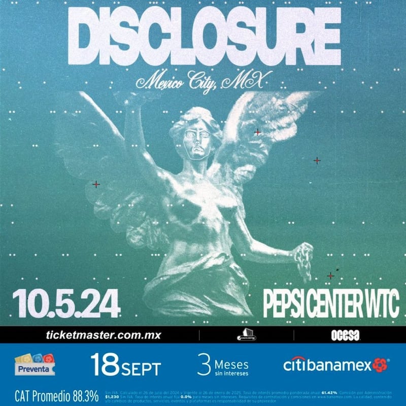 Disclosure anuncia su regreso a México