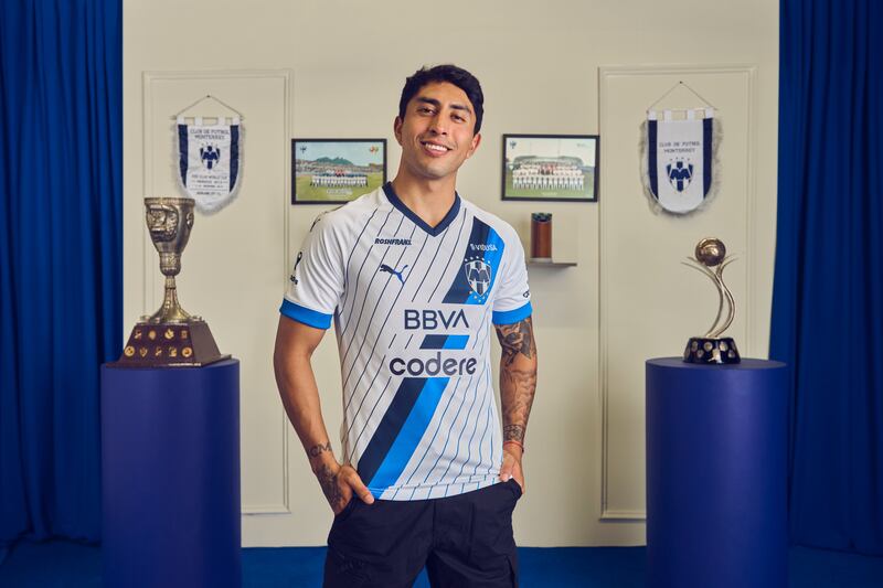 Rayados uniforme de visitante