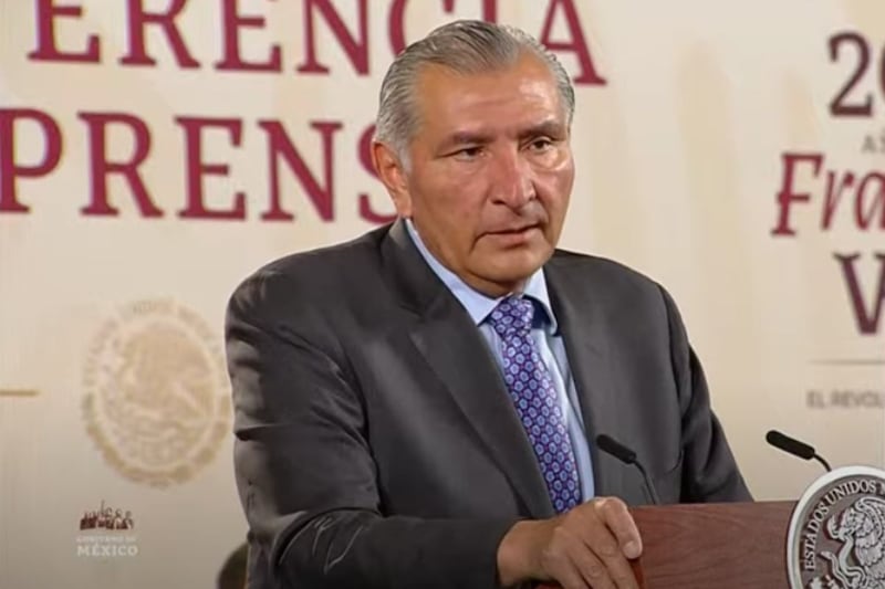 Secretario de Gobernación aclara rumores sobre el estado de salud de AMLO.