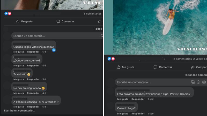 Vitacilina comentarios en FB