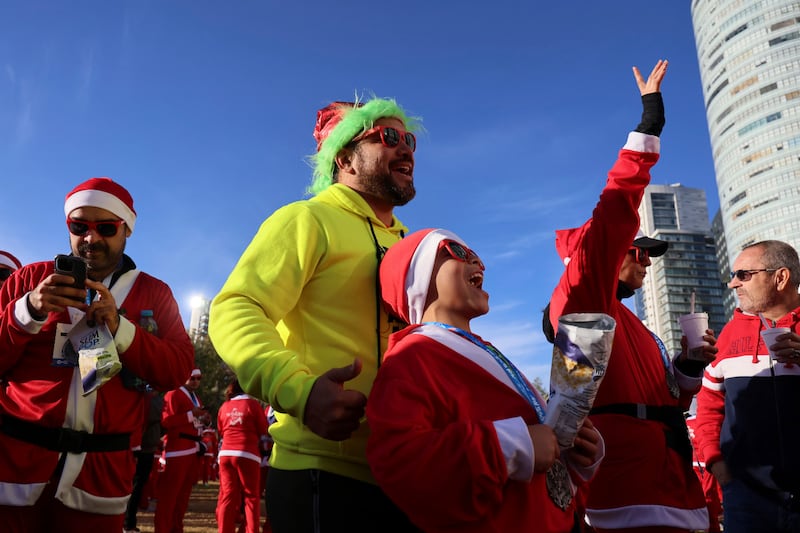 The Santa Run 2024: Las mejores fotos de la carrera de Santa Claus en CDMX; revive la magia navideña