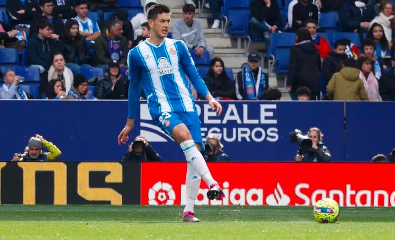 César Montes llegó al Espanyol en el mercado de invierno.