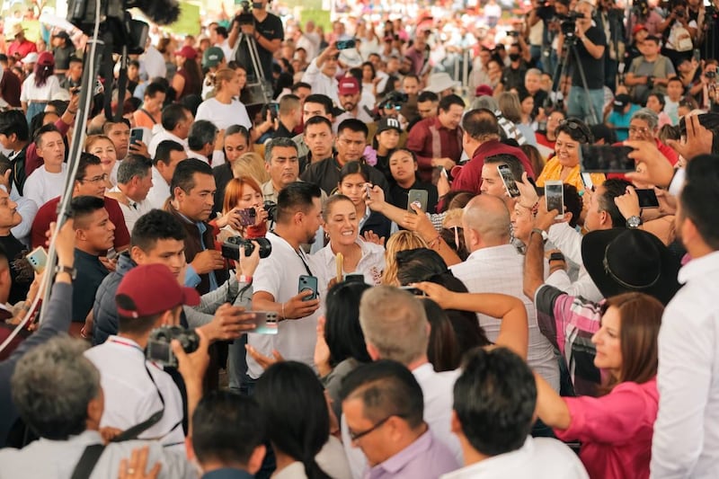 ’’La mayoría de mexicanos saben que 4T es el rumbo de México’’: Claudia Sheinbaum en Morelos