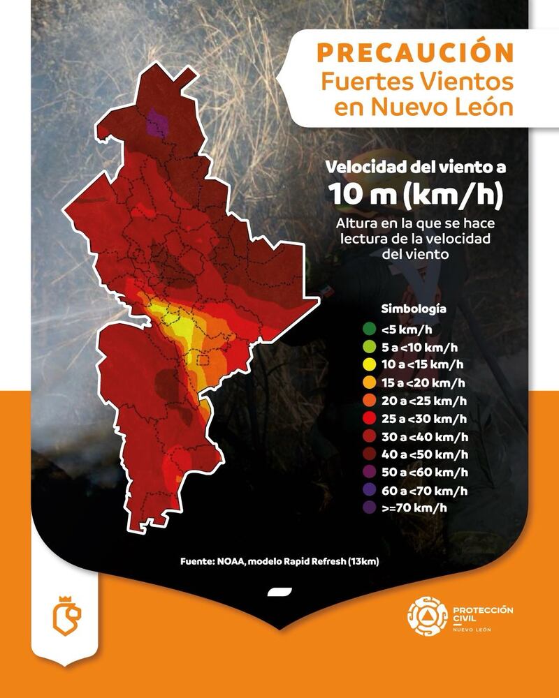 Altas temperaturas, viento y calor provocaron caos.