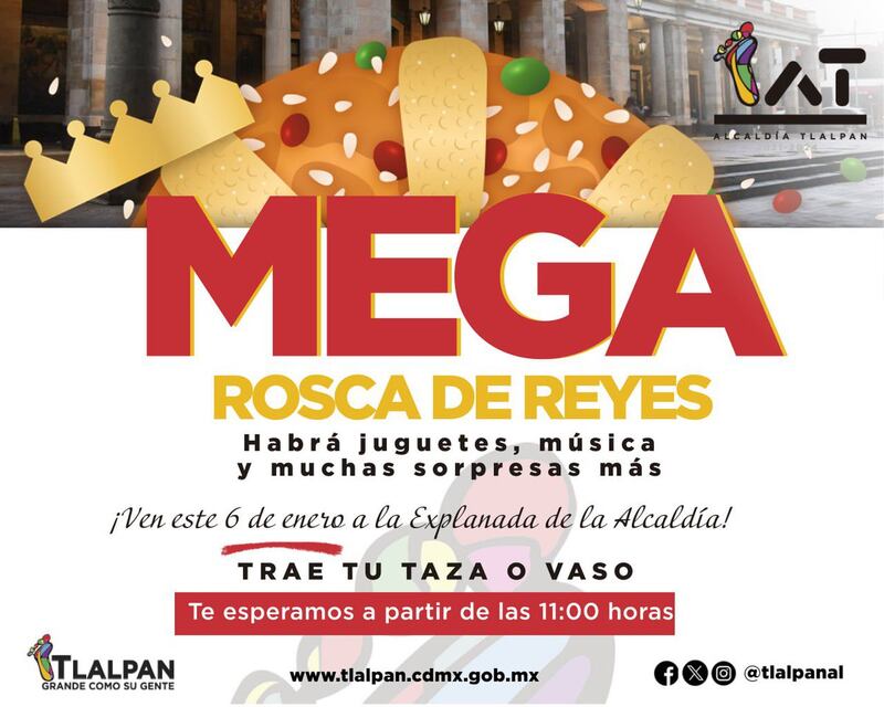 Rosca de Reyes Tlalpan