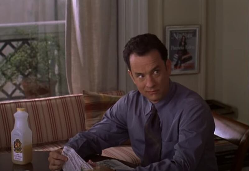 Tom Hanks y Meg Ryan protagonizaron el filme