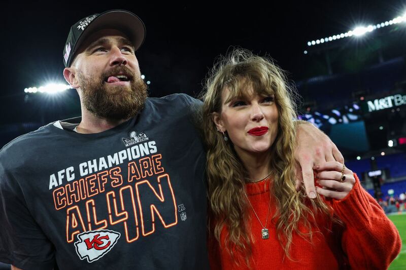 Taylor Swift  y Travis Kelce