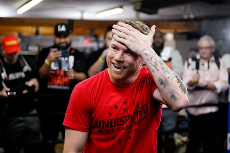 Saúl Canelo Alvarez busca su victoria número 58