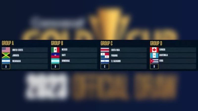 Copa Oro grupos