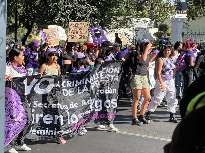 Marcha del 8M en Guadalajara, Jalisco