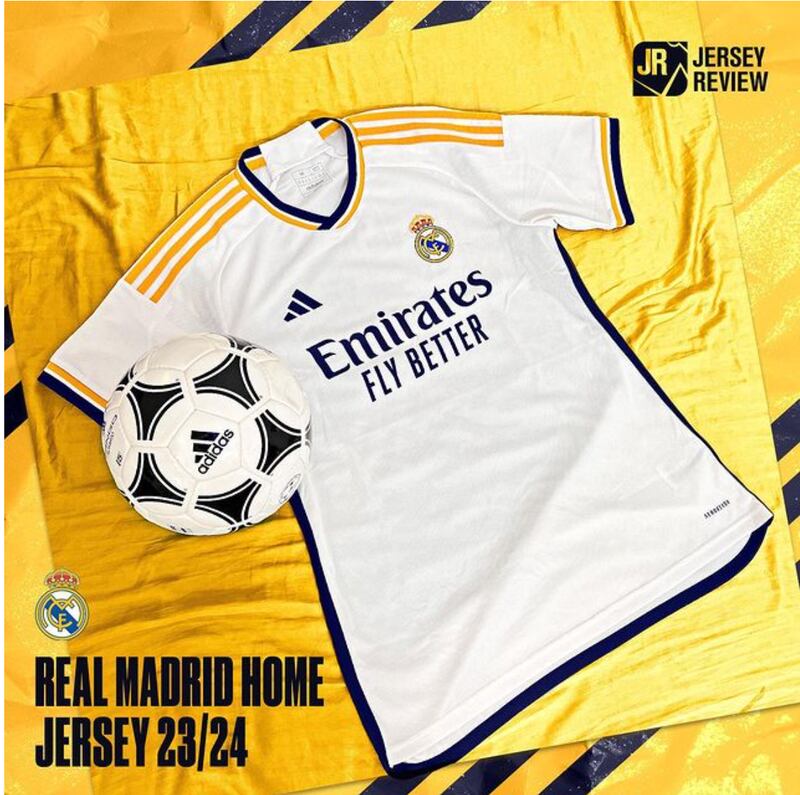 filtran jersey real madrid