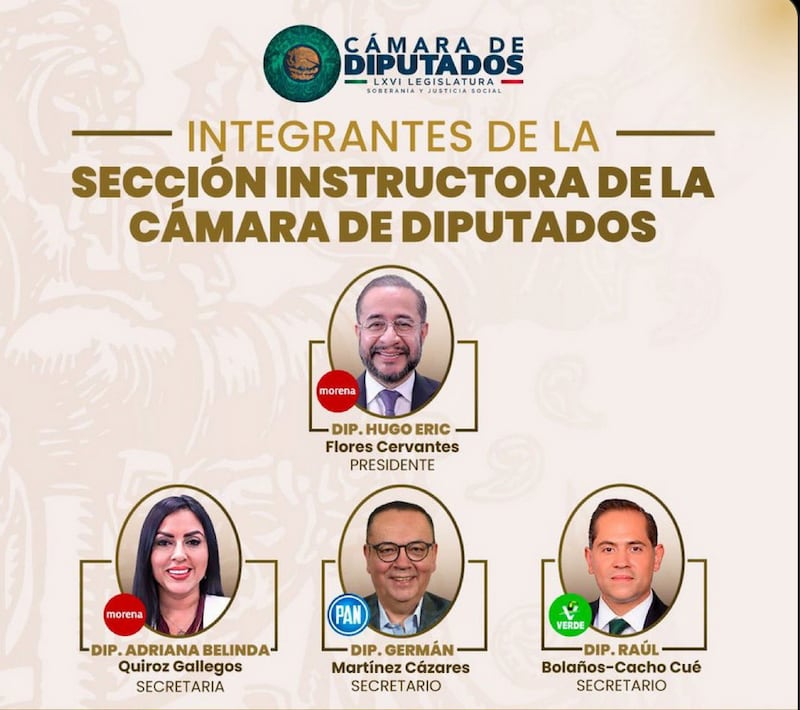 Sección Instructora Diputados