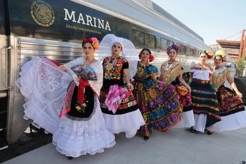 Inauguración del Tren del Istmo