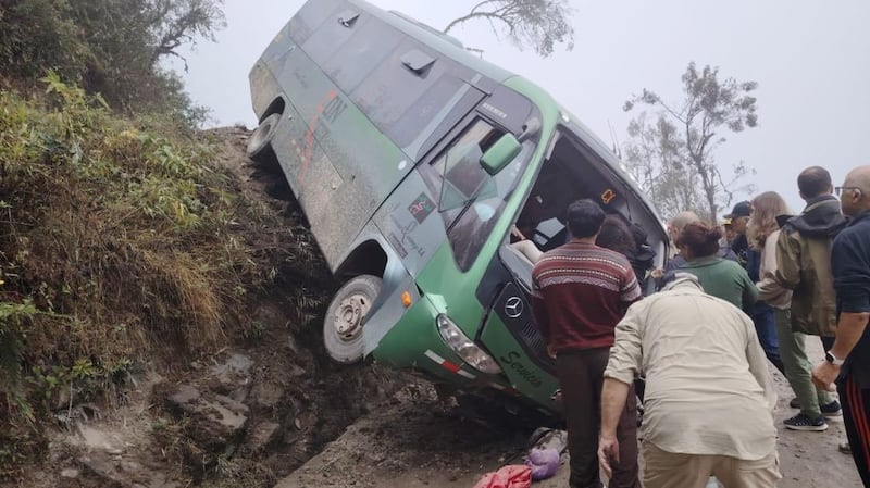 Accidente en Machu Picchu