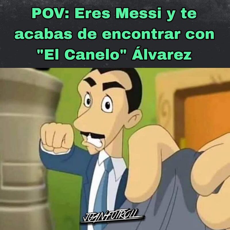 Los mejores memes Canelo vs Messi