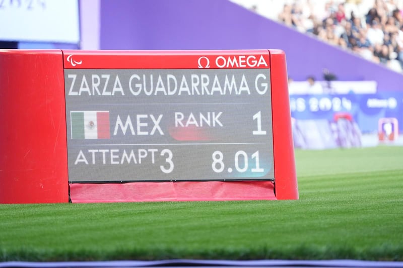 Gloria Zarza Guadarrama gana el primer oro para México en Juegos Paralímpicos de París 2024. Imagen: cortesía.