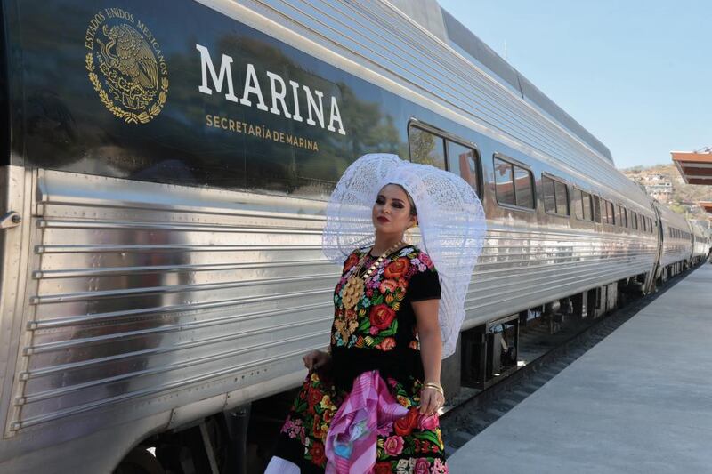 Inauguración del Tren del Istmo