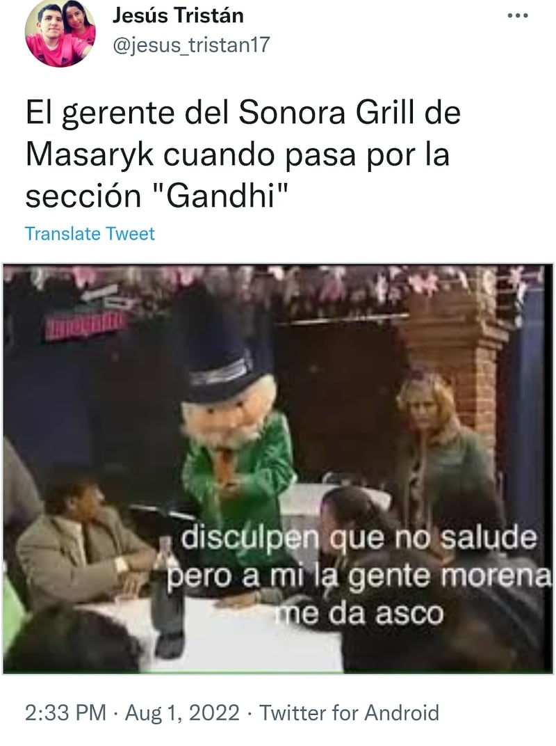 Memes Sonora Grill.