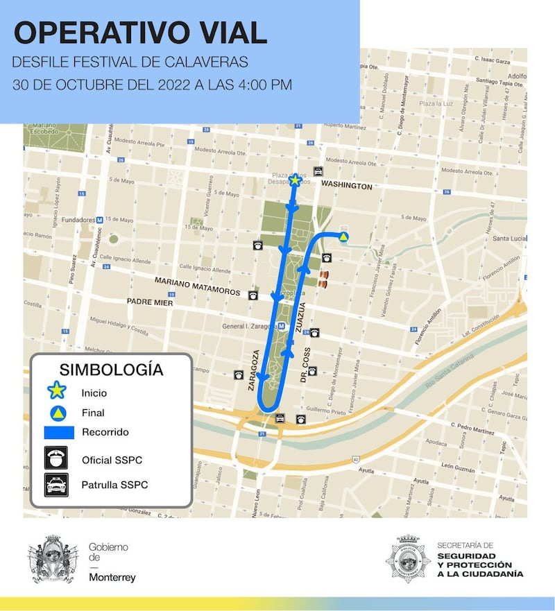 Aquí te dejamos el mapa de las calles que permanecerán cerradas.