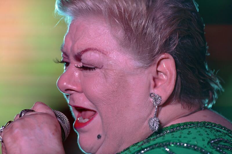 Paquita la del barrio.