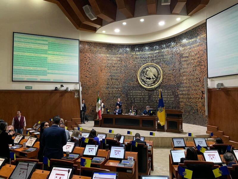 Un estudio del IMCO en señala que el Congreso de Jalisco es el cuarto más caro del país.