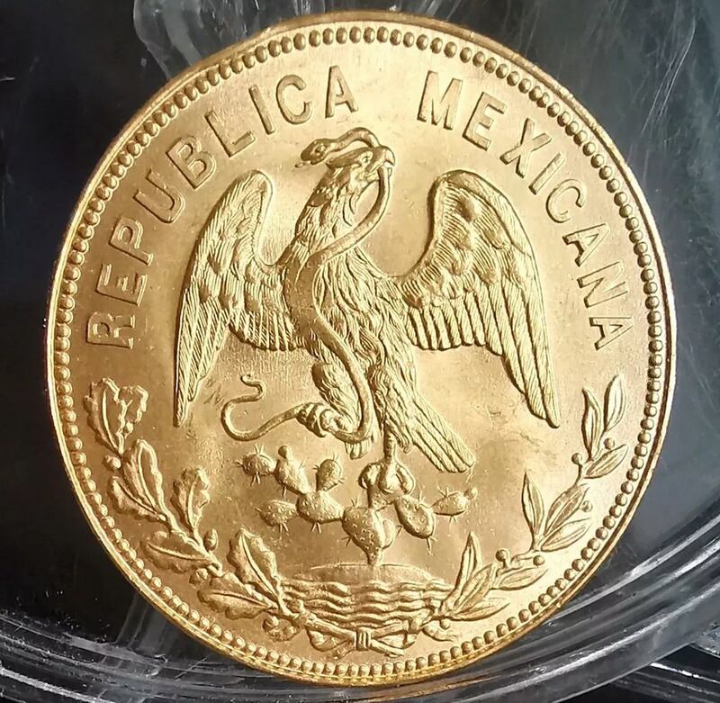 Reverso moneda Miguel Hidalgo