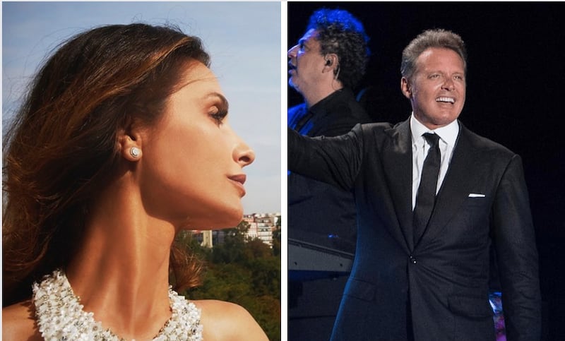 Luis Miguel, romance con Paloma Cueva