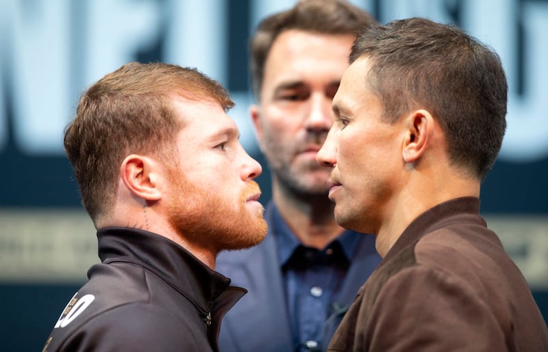 Canelo Alvarez y Gennady Golovkin superaron sin problemas a la báscula