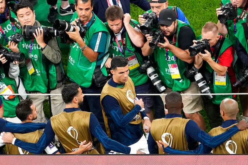 Portugal vs Marruecos: CR7 se roba los reflectores.