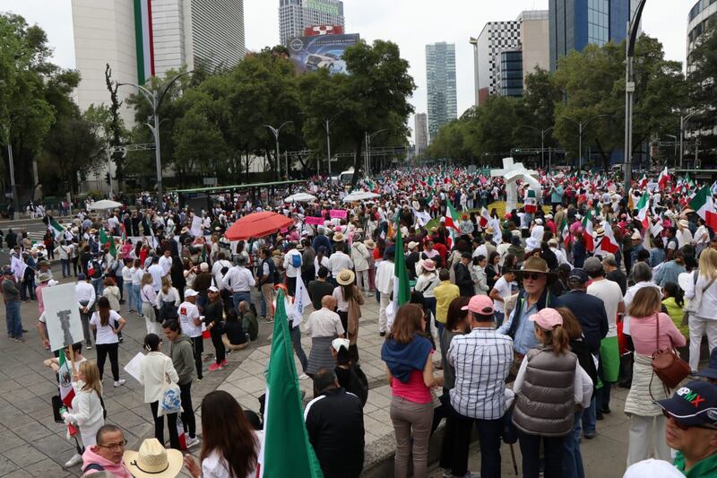 Manifestación contra la Reforma Judicial domingo 8 de septiembre.