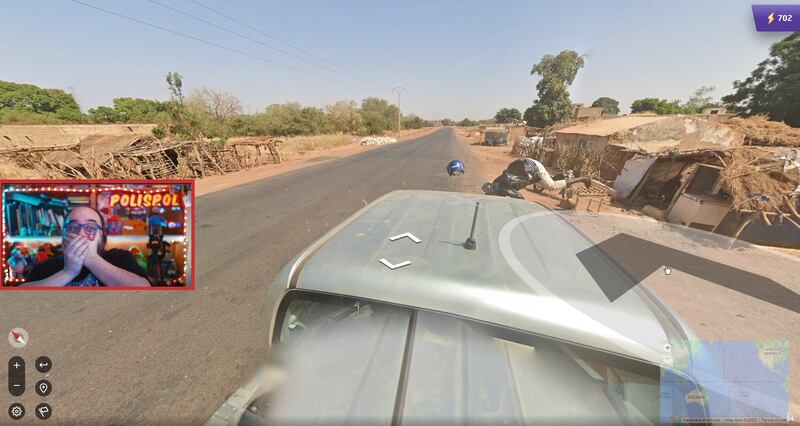 Google Maps captó momento en que su carro atropella a motociclista en Senegal