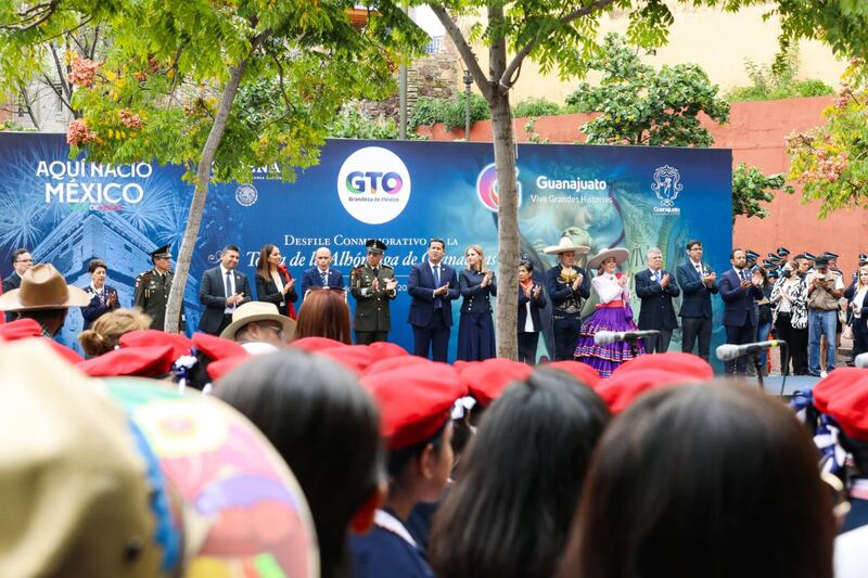 Conmemoración del 212 Aniversario de la Toma de la Alhóndiga de Granaditas y la Renovación del Fuego Simbólico de la Independencia.