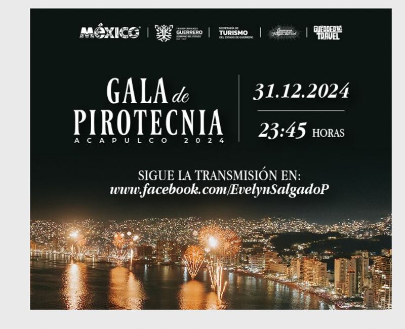 Acapulco gala de pirotecnia