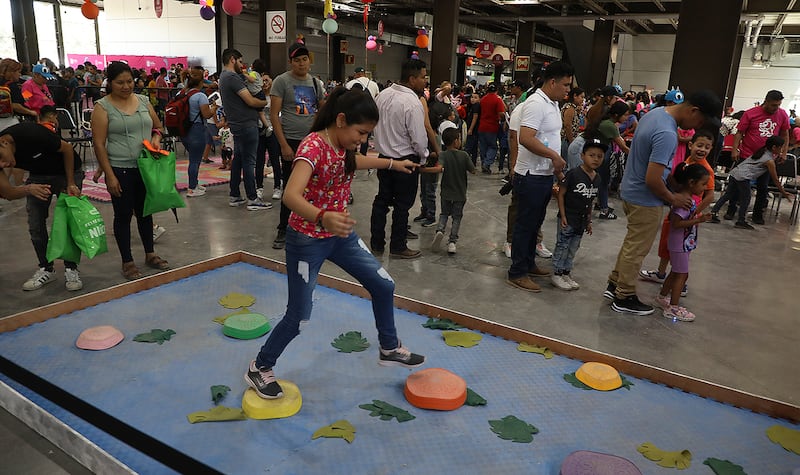 Además de shows hubo actividades de todo tipo para disfrutar en familia.