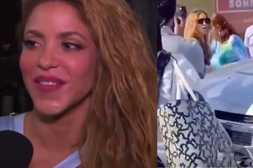 ¿La empujó? Video de Shakira con una de sus fans causa controversia
