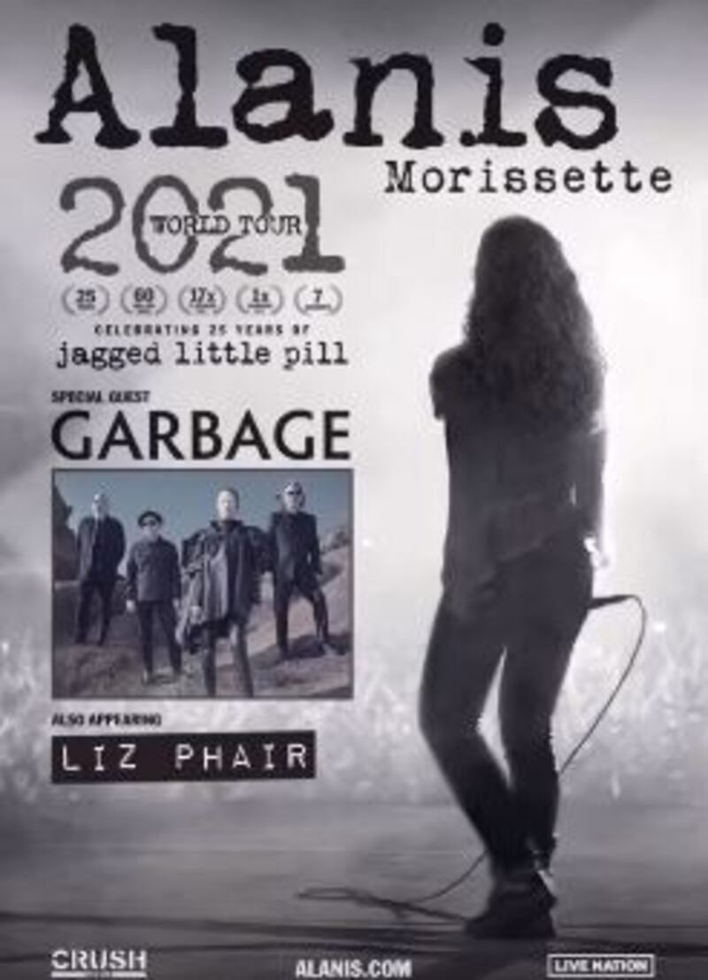 'Jagged Little Pill Anniversary Tour' de Alanis Morissette