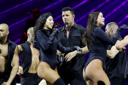 Ricky Martin  reúne a famosos en concierto privado en CDMX