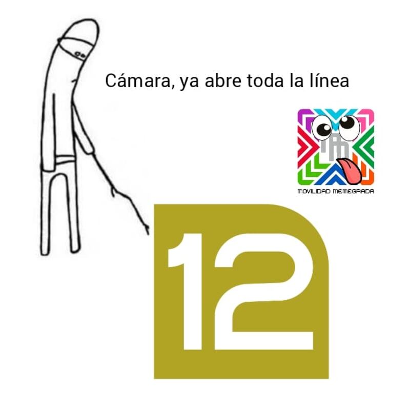 Memes por la reapertura de la Línea 12 del Metro.