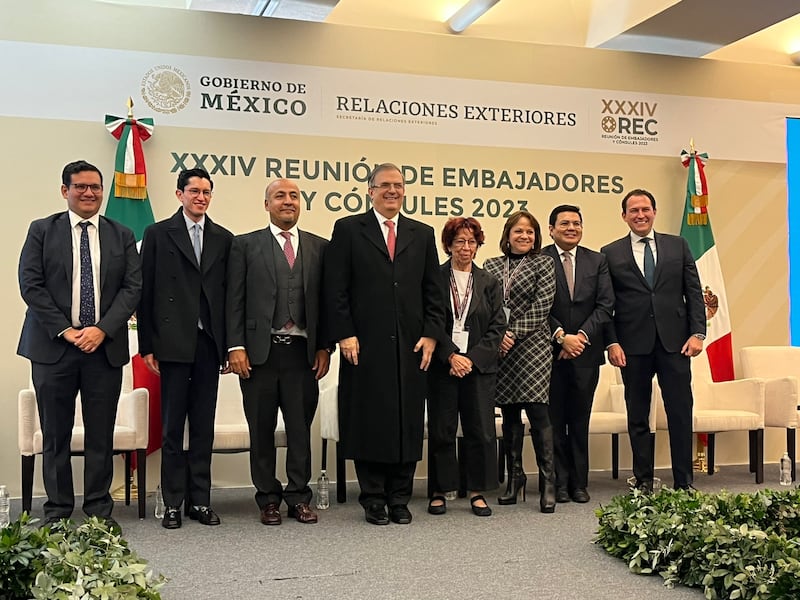 Ebrard inaugura la XXXIV Reunión de Embajadores y Cónsules de México