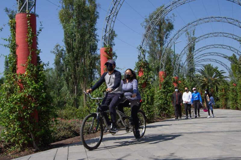 Ciclovía rural CDMX (Foto: Sedema)